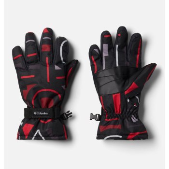 Columbia Core, Guantes Negros Multicolor Para Niño | 837154-YTD